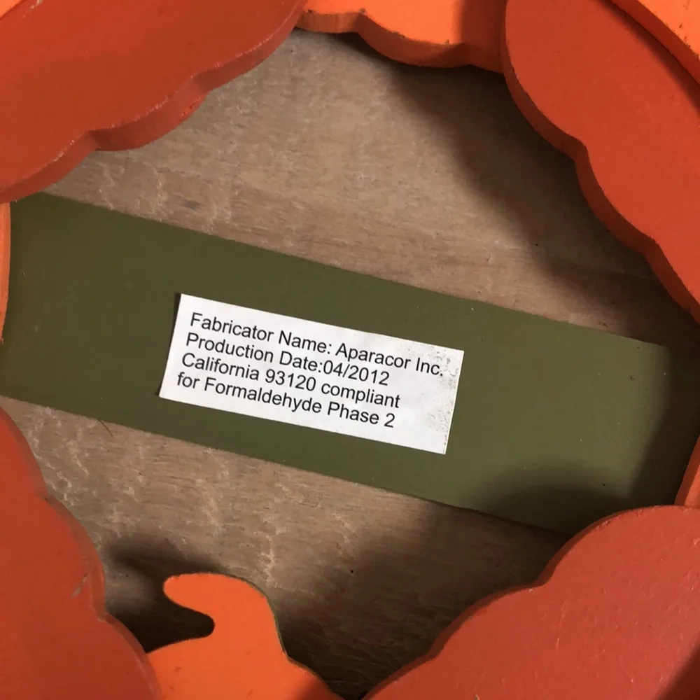 🍃 🎃 Wooden Pumpkin Wreath WELCOME Sign Like New Halloween & Thanksgiving 🎃🍃 - Picture 4 of 7